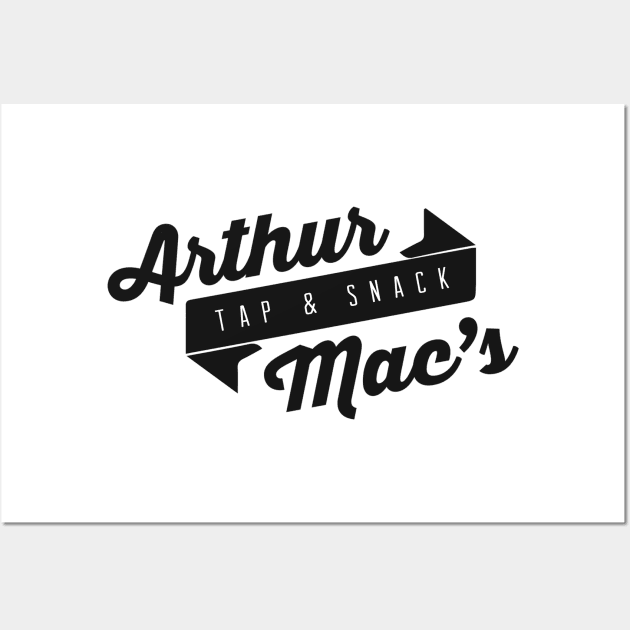 Arthur Mac's OG Logo Shirt Wall Art by ArthurMacs